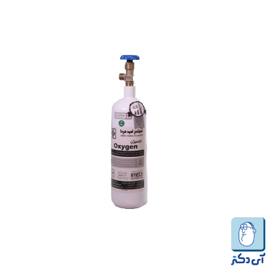 کپسول اکسیژن 2 لیتری آلومینیومی امید فردا