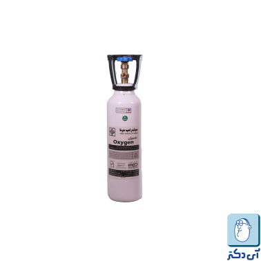 کپسول اکسیژن 5 لیتری آلومینیومی امید فردا